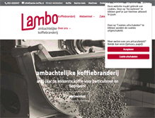 Tablet Screenshot of lambo-koffie.nl